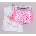 IDo lány short szett pólóval - White