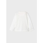 Mayoral Fiú mintás pamut felső - Cream - Krém