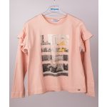 Mayoral lány mintás felső - Nude