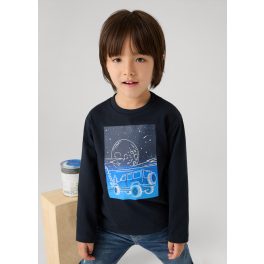 Mayoral Mintás fiú felső  - Blue black