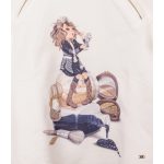 Mayoral lány mintás pulóver - Ecru