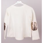 Mayoral lány mintás pulóver - Ecru