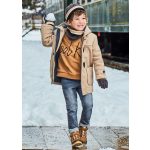 Mayoral Fiú nadrág, puha farmerból - Dark Grey - Sötétszürke