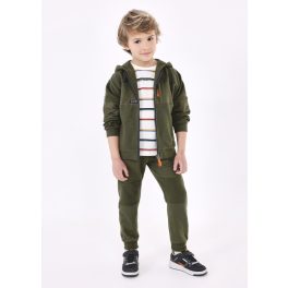   Mayoral Fiú háromrészes szabadidő szett, dupla nadrággal - Oregano - Oregánó