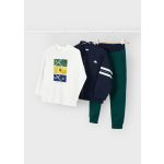 Mayoral Háromrészes fiú szabadidő szett - Navy - Tengerészkék