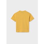 Mayoral Fiú, mintás póló - Yellow - Citromsárga