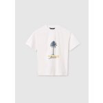 Mayoral Fiú, mintás póló - Cream - Krém