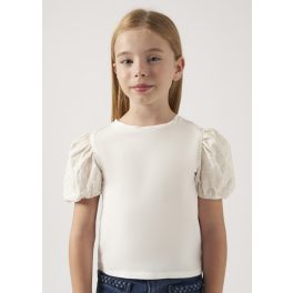 Mayoral Lány póló - Natural