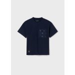 Mayoral Fiú mintás póló - Navy - Tengerészkék