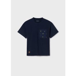 Mayoral Fiú mintás póló - Navy - Tengerészkék