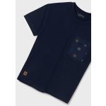 Mayoral Fiú mintás póló - Navy - Tengerészkék