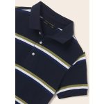 Mayoral - Fiú csíkos, galléros póló