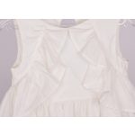 Mayoral lány fodros blúz - Ecru