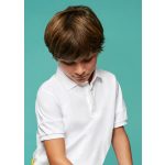 Mayoral Fiú galléros póló - White - Fehér