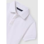 Mayoral Fiú galléros póló - White - Fehér