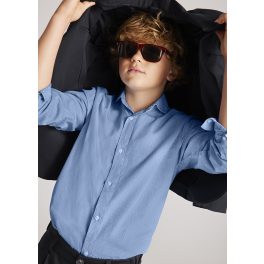 Mayoral Fiú hosszúujjú ing - Sky blue - Égkék