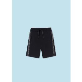 Mayoral Fiú pamut bermuda - Black - Fekete