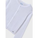 Mayoral Lány kötött kardigán - White - Fehér