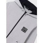 Mayoral Fiú kapucnis kardigán - Chromium