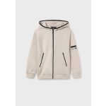 Mayoral Fiú kapucnis pamut kardigán - Crystal 