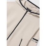 Mayoral Fiú kapucnis pamut kardigán - Crystal 