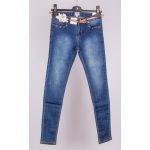 Mayoral lány köves farmernadrág állítható derékrésszel, övvel - Blue