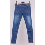 Mayoral lány köves farmernadrág állítható derékrésszel, övvel - Blue