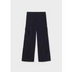 Mayoral Lány oldaltzsebes bőszárú nadrág - Black - Fekete