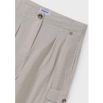 Mayoral Lány oldaltzsebes bőszárú nadrág - Sand - Homok