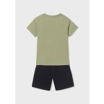 Mayoral Fiú mintás póló, sort szett - Nile