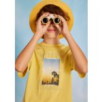 Mayoral Fiú kétrészes sort szett, pólóval - Yellow - Citromsárga