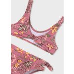 Mayoral Lány mintás fürdőruha - Light Rose - Halványrózsaszín