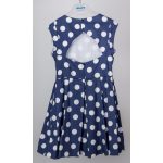 Mayoral lány mintás alkalmi ruha - Marine