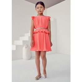 Mayoral - Plisszírozott lány alkalmi ruha