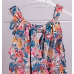 Mayoral lány virágmintás ruha - Blue