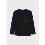 Mayoral Fiú mintás felső - Black - Fekete