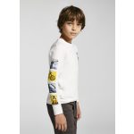 Mayoral Fiú mintás hosszúujjú felső - Cream - Krémszínű