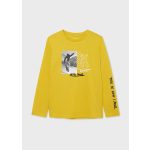 Mayoral Fiú mintás hosszúujjú felső - Gold - Arany