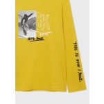 Mayoral Fiú mintás hosszúujjú felső - Gold - Arany