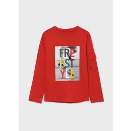 Mayoral Fiú mintás felső - Red - Piros