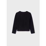 Mayoral Lány mintás felső - Black - Fekete