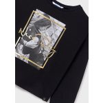 Mayoral Lány mintás felső - Black - Fekete