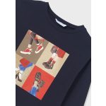 Mayoral Lány mintás felső - Navy - Tengerészkék