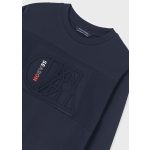 Mayoral Fiú 3D mintás felső - Navy - Tengerészkék