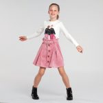 Mayoral lány mintás felső - Ecru