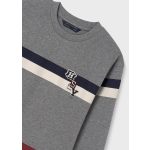 Mayoral Csíkos mintás fiú felső - Anchor gra