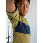 Mayoral Mintás fiú felső - Khaki - Keki