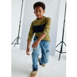 Mayoral Mintás fiú felső - Khaki - Keki