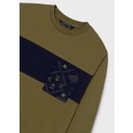 Mayoral Mintás fiú felső - Khaki - Keki