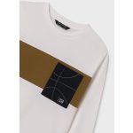 Mayoral Mintás fiú felső - Cream - Krém